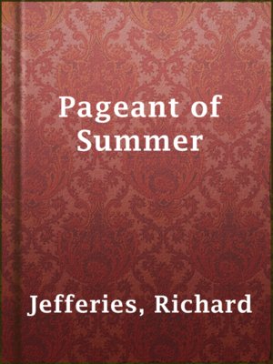 Pageant of Summer - ebook